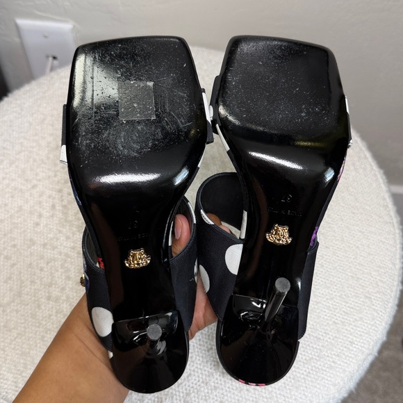VERSACE x Dua Lipa Medusa Insignia Butterfly Slide Heel Sandal Size 37 / US 7 - Picture 6 of 8